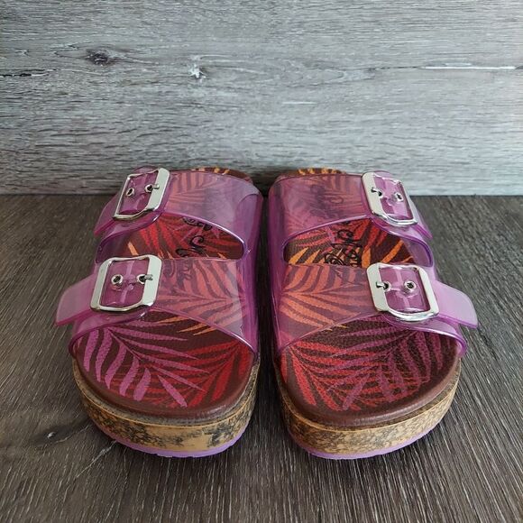 Naughty Monkey Transparent Purple Sandals - Picture 3 of 10